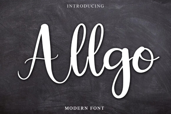 Allgo Font: A Versatile Choice for Creative Projects