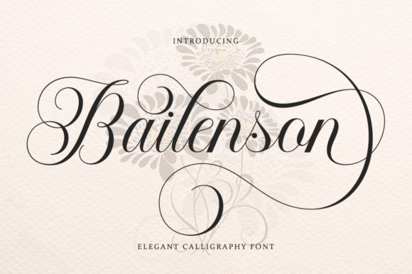 Bailenson Font: A Timeless Choice for Elegant Design