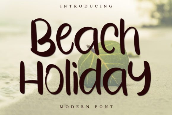 Beach Holiday: A Strategic Design Element for Elegant Communication and Branding