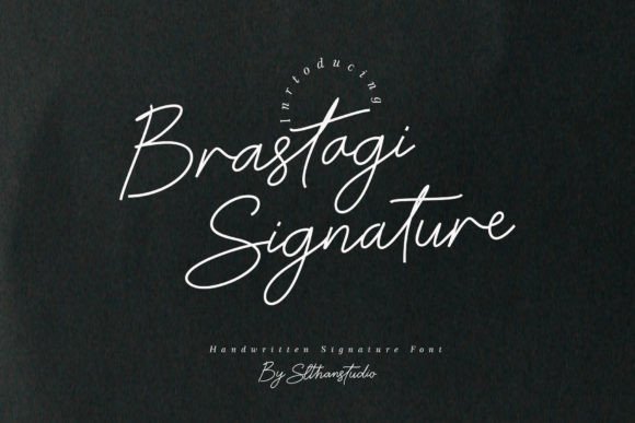 Brastagi Signature: A Delicate Handwritten Script Font