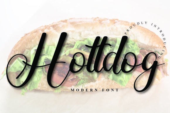 Hottdog: A Fresh and Casual Handwritten Font for Versatile Design Needs