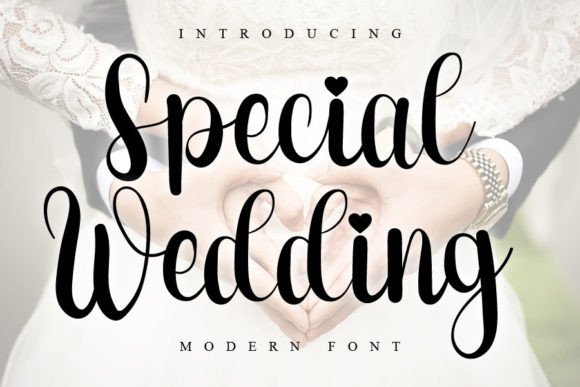 Special Wedding: A Versatile Handwritten Font for Creative Projects
