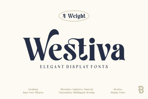 Westiva: A Timeless Serif Font for Elegant Design